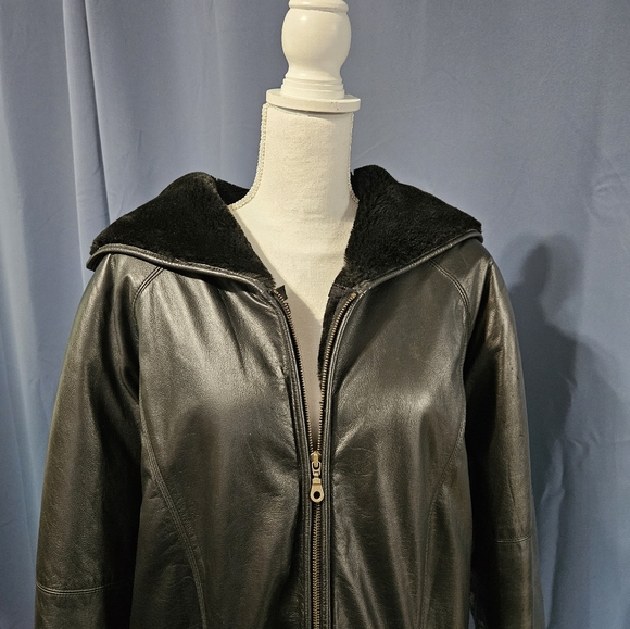 Wilson's leather coat size L/xl Very Heavy And Warm - Picture 5 of 8